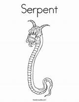 Serpent Designlooter Twisty sketch template