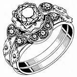 Coloring Pages Jewelry Recolor Print Choose Board Sheets sketch template