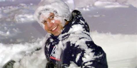 Bryan Llenas Makes A Snow Angel Fox News Video