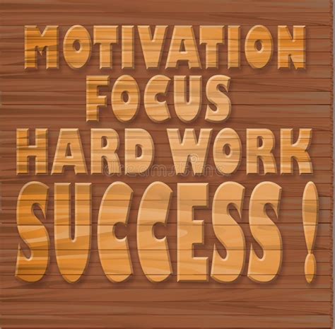 motivation focus hard work success stock illustration illustration  goal letter