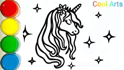 draw  unicornrainbow unicorn kak narisovat edinoroga