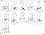 Alphablocks Phonics Kindergarten sketch template
