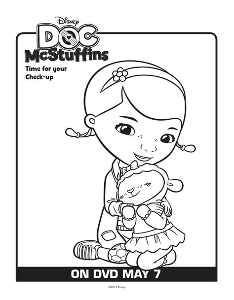 mcstuffins printables    mcstuffins coloring
