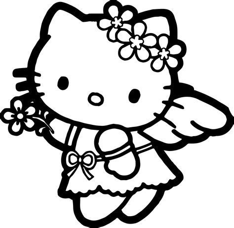 kitty coloring pages    clipartmag