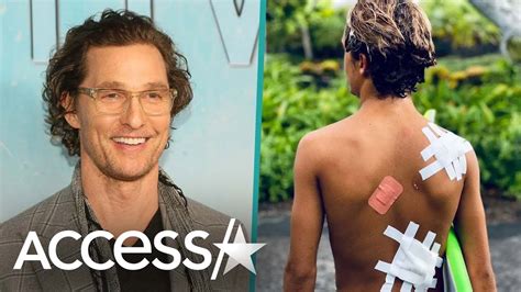 Matthew Mcconaughey Shares Rare Photo Of Son Levi After Day Out Surfing
