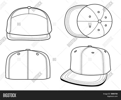 hats templates vector photo  trial bigstock