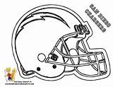 Coloring Pages Chargers Football Diego San Helmet Nfl Cleveland Browns Helmets Logo Color Printable Print Homies Clipart Indians Drawing Jaws sketch template