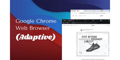 google chrome web browser adaptive figma