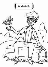 Blippi Colouring Machines sketch template