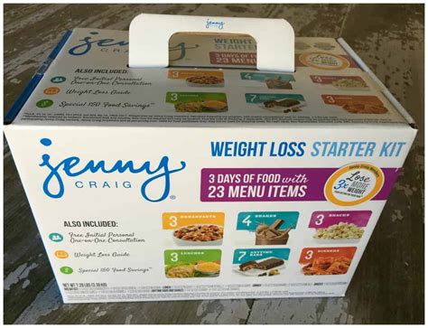 jenny craig weight loss starter kit   walmart