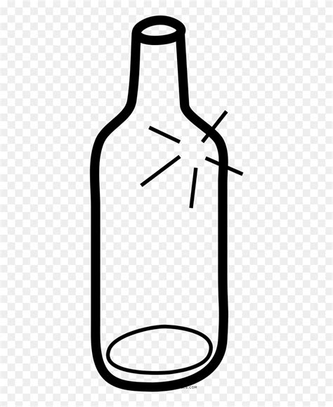 flasche ausmalbilder glass bottle clipart  pinclipart