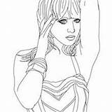 Katy Perry Coloring Pages Singer Hellokids Famous sketch template
