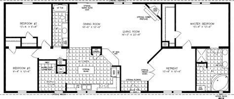floorplans  manufactured homes    square feet floor plans manufactured home
