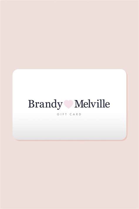 brandy melville gift card   gift card cards gifts