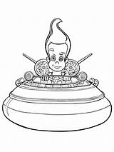 Coloring Pages Jimmy Neutron sketch template