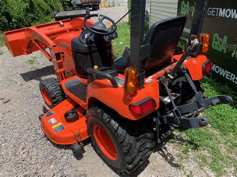 kubota bx  compact utility wd tractor wfront  loader gsa equipment