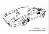 Lamborghini Outline Drawing Paintingvalley Drawings sketch template
