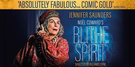 Blithe Spirit Starring Jennifer Saunders To Run In The West End S Duke