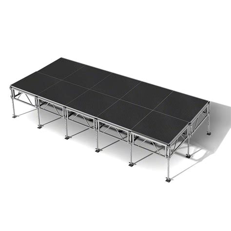 All Terrain 8 X20 Outdoor Stage 24 48 H Industrial Stagedrop