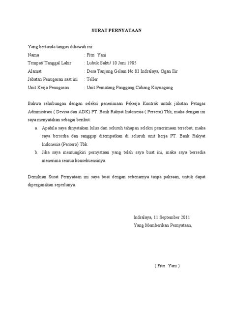 contoh surat pernyataan penipuan bca singapore imagesee