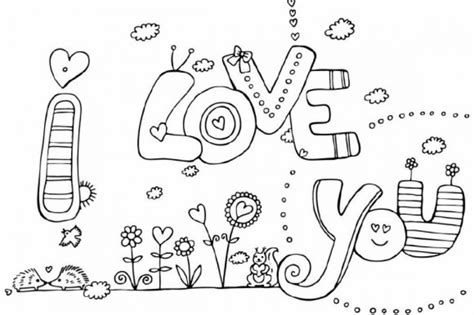 kids printable  love  coloring pages   pss