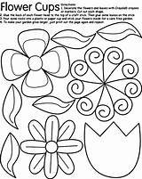Coloring Glue Stick Pages Template Draw Flowers sketch template