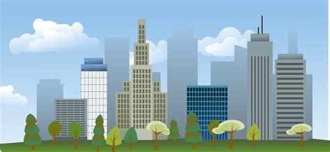 city skyline clipart   cliparts  images  clipground