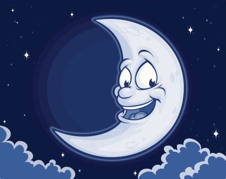 happy moon stock illustration  image  istock