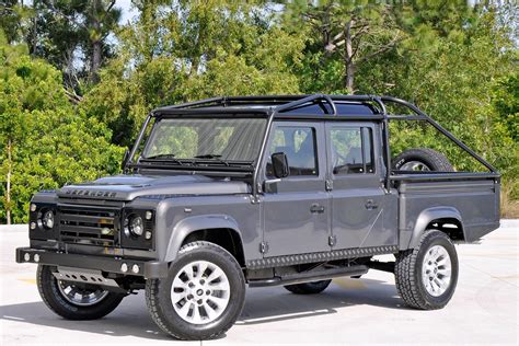 land rover defender  pickup tdi  speed  sale  bat auctions sold