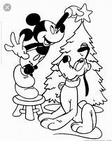 Pluto Disneyclips Ausmalen Weihnachtsmalvorlagen sketch template