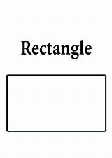 Rectangle Geometry Words Parallelogram Sketch School sketch template