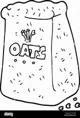 Oats Freehand sketch template