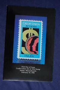 credit union act    stamp fd ceremony program sc cp ebay