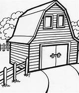 Barn Coloring Pages Drawing Complicated Old Easy Printable Farm Cartoon Color Adults Getdrawings Drawings Getcolorings Print sketch template