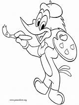 Woody Woodpecker Para Coloring Artist Colorir Imprimir Colorear Loco Pica Pajaro Dibujos Talent Wow Paint Think Does He Will sketch template