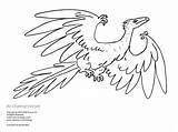 Archaeopteryx Coloring Ornitholestes Chasing sketch template