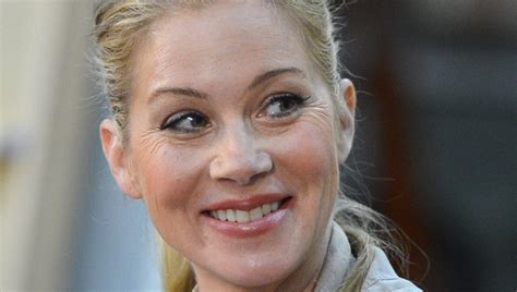Christina Applegate Had Brad Pitt Over For Barbecues
