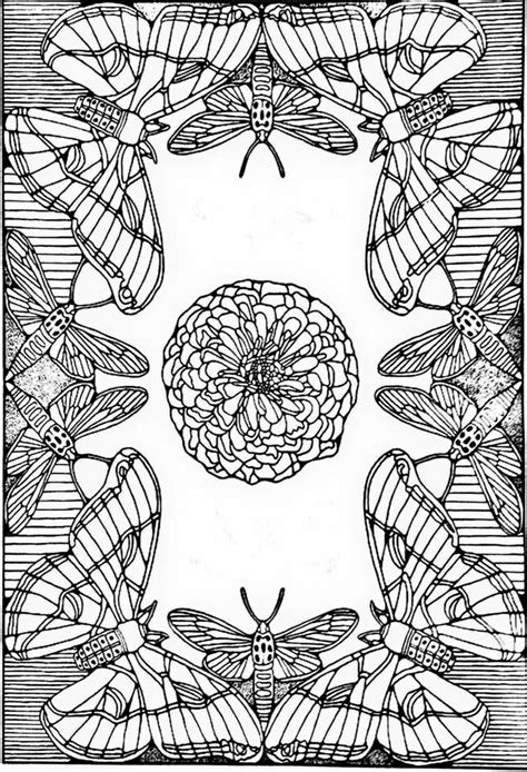 butterflies mandala coloring pages butterfly coloring page