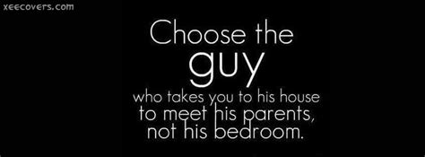 choose the guy who takes you to his house to meet his