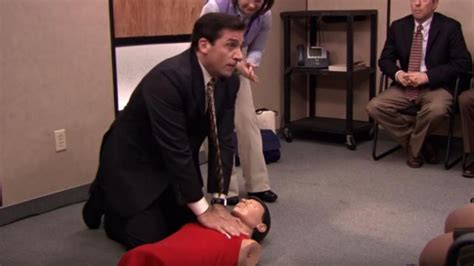 Cpr Doll Of Michael Scott Steve Carell In The Office