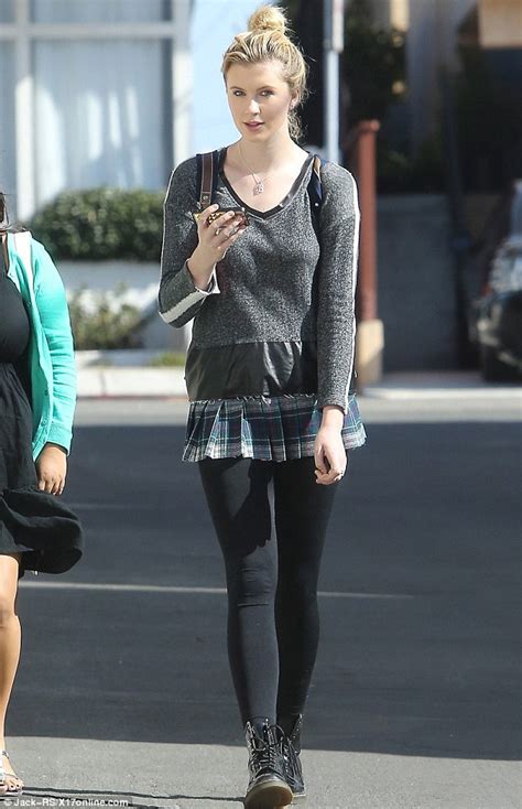Ireland Baldwin Steps Out In Tiny Checked Mini Skirt Daily Mail Online