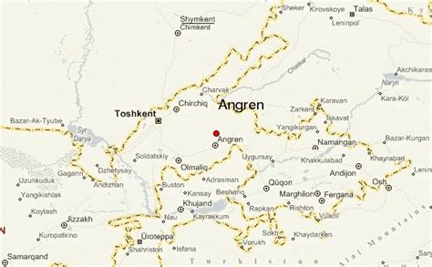angren location guide