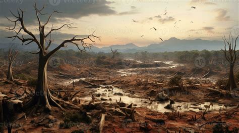 visual representation   barren landscape  rich  biodiversity