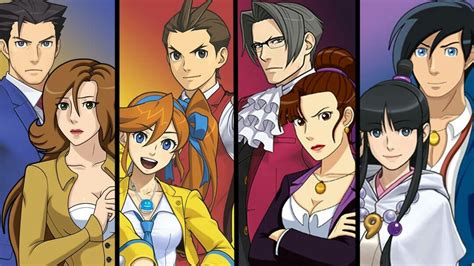 Favorite Ace Attorney Couples Phoenix And Tiffany Wright