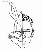 Bunny Coloring sketch template