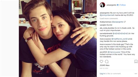 asia argento called sexual assault accuser ‘my son my love in instagram posts that didn t age