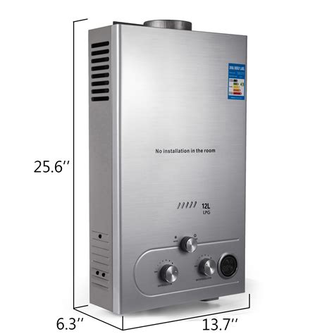 llllll lpg propane gas hot water heater instant boiler ebay
