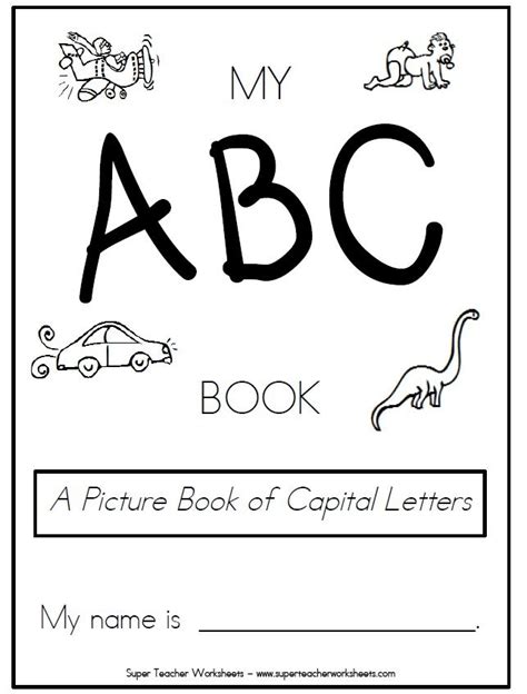 printable alphabet book