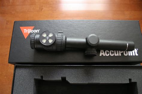 Trijicon Tr25 C 200095 Accupoint® 1 6x24 Riflescope Mil Dot Crosshair