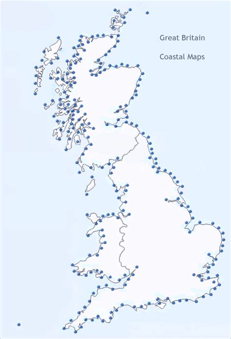 british coast maps